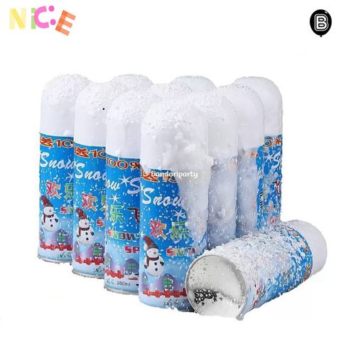 Bình Xịt Tuyết Trang Trí Giáng Sinh - Tạo Hiệu Ứng Tuyết Rơi Huyền Ảo cho Nhà Cửa và Sự Kiện Lễ Hội