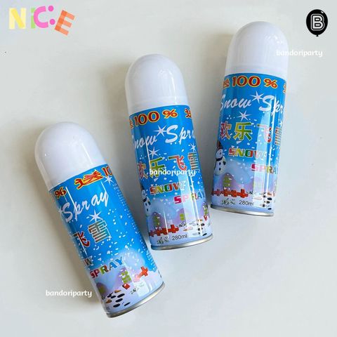 Bình Xịt Tuyết Trang Trí Giáng Sinh - Tạo Hiệu Ứng Tuyết Rơi Huyền Ảo cho Nhà Cửa và Sự Kiện Lễ Hội