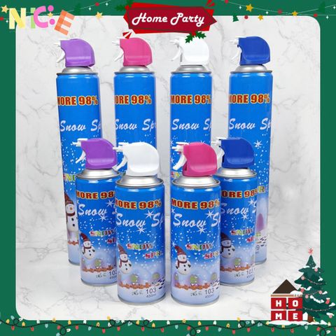 Xịt Tuyết Giáng Sinh 2024 - Trang Trí Tiệc Sinh Nhật, Đám Cưới, Lễ Hội - Tạo Không Khí Vui Vẻ Cho Mùa Lễ Hội