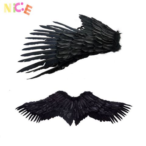 Cánh Thiên Thần và Quỷ Đen Gập Gọn - Phụ Kiện Cosplay Unisex Dành Cho Các Sự Kiện Nghệ Thuật Đỉnh Cao