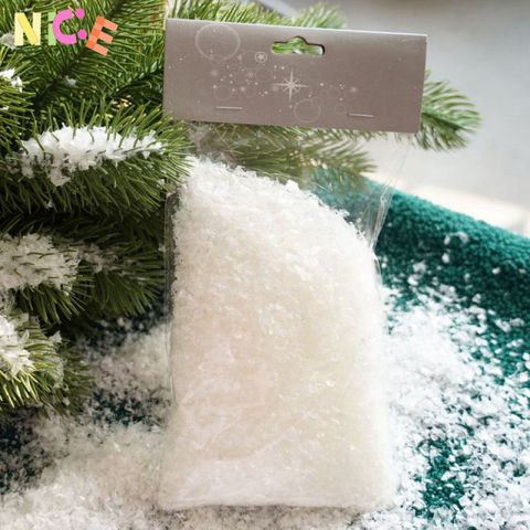 Bột Tuyết Nhân Tạo 60g - Trang Trí Giáng Sinh Tuyệt Đẹp, Tạo Không Gian Lễ Hội Độc Đáo và Ấm Áp