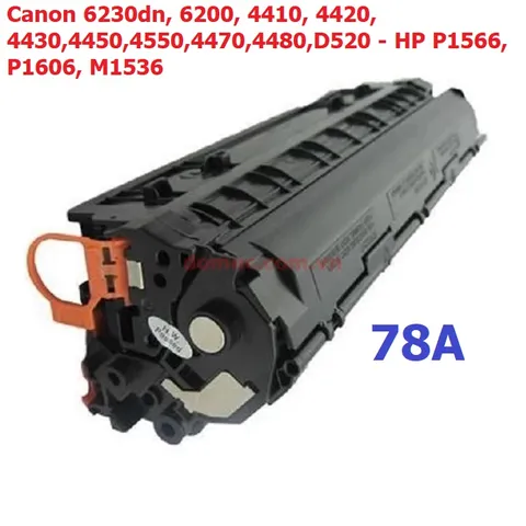 Hộp Mực Canon 326 (78A) - Chất lượng cao cho máy in Canon 6230dn, 6200, P1566, Mới 100%, In sắc nét, có lỗ đổ mực