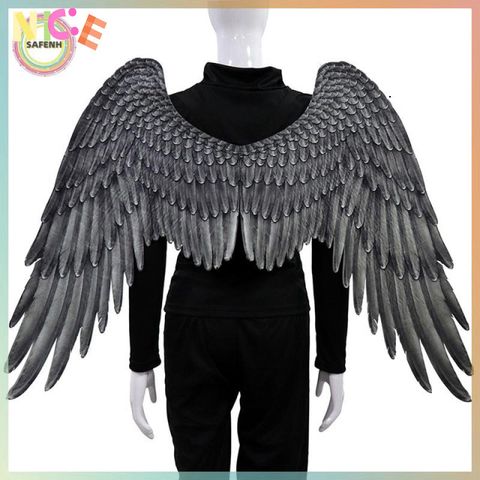 Cánh Thiên Thần Cosplay - Đạo Cụ Ác Quỷ Safenh Phù Hợp Với Halloween và Các Sự Kiện Hóa Trang, Size Cho Trẻ Em và Người Lớn