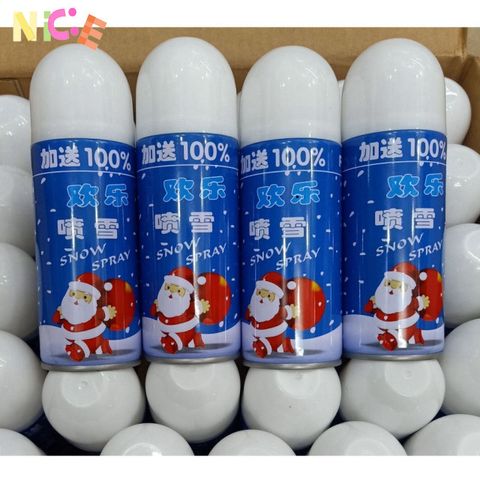 Bình Xịt Tuyết Nhân Tạo Trắng - Trang Trí Tiệc Sinh Nhật, Giáng Sinh, và Sự Kiện - Phụ Kiện Vui Nhộn Cho Bữa Tiệc