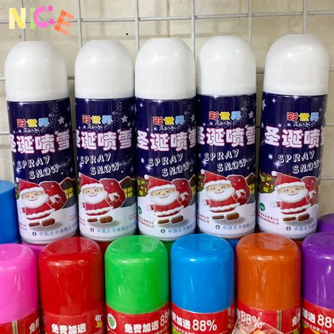 Bình Xịt Tuyết Nhân Tạo Trắng - Trang Trí Tiệc Sinh Nhật, Giáng Sinh, và Sự Kiện - Phụ Kiện Vui Nhộn Cho Bữa Tiệc