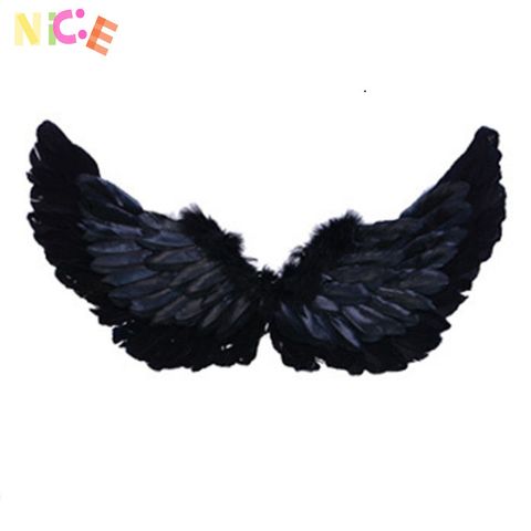 Đôi Cánh Lông Vũ Thiên Thần Trắng - Phụ Kiện Thời Trang Cực Chân Thực Cho Halloween Và Dạ Hội Hóa Trang