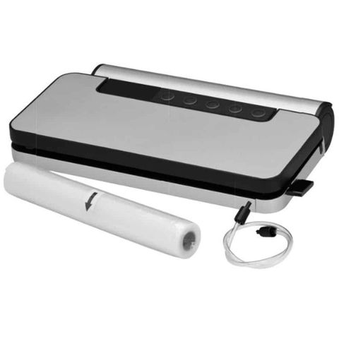 Máy Hút Chân Không WMF Lono 90W - Thiết Kế Cromargan, Chức Năng Hút Thực Phẩm Khô và Ướt, Bảo Quản Thực Phẩm An Toàn