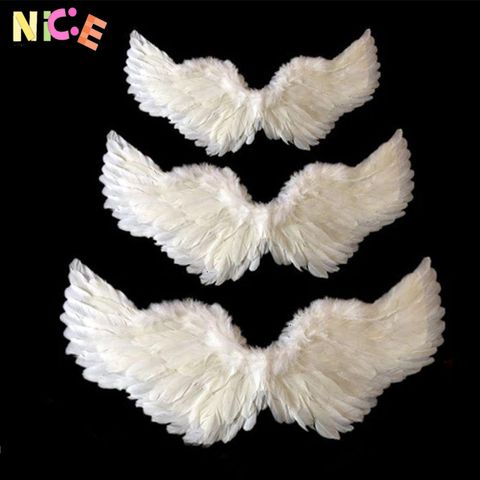 Cánh Thiên Thần Lông Vũ Đen Trắng - Phụ Kiện Cosplay Halloween Độc Đáo cho Khiêu Vũ và Trang Trí Sự Kiện
