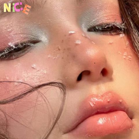 Bông Tuyết Nhân Tạo Giáng Sinh - Bộ 10 Miếng Trang Trí Nail Art DIY Mùa Đông, Không Tan Chảy, Dễ Sử Dụng