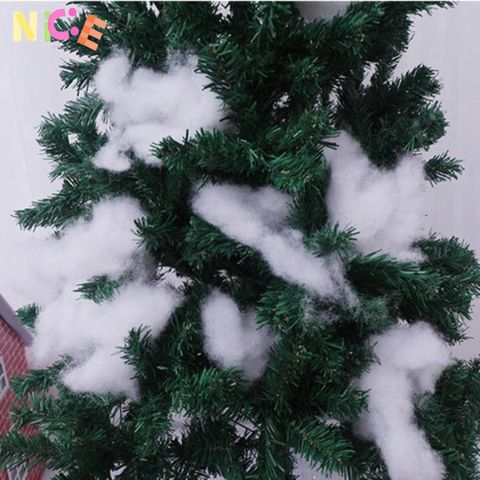 Tuyết Nhân Tạo Trắng Nhồi Bông - Đạo Cụ Trang Trí Giáng Sinh Cho Cây Thông và Tiệc Tùng - Tạo Không Gian Tuyết Mơ Mộng