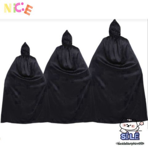 Combo Trang Phục Halloween Thần Chết - Áo Choàng, Mặt Nạ Cá Tính & Lưỡi Hái Bí Ẩn Cho Đêm Hội Ma Quái
