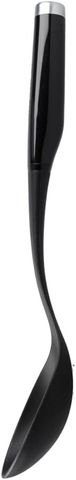 Muỗng Rưới Sốt KitchenAid Đen - Dụng Cụ Nhà Bếp Chịu Nhiệt Tối Đa 232°C, Thiết Kế Công Thái Học, An Toàn Cho Chảo Chống Dính