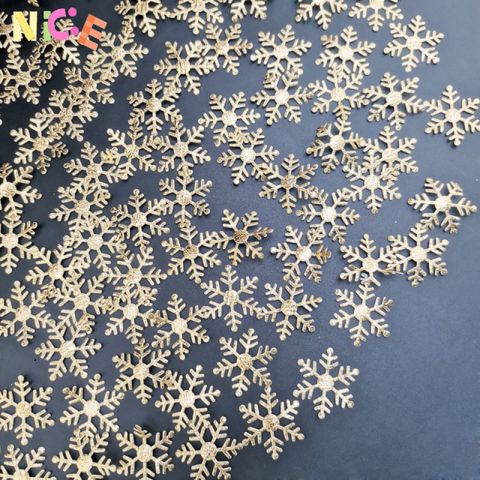 200 Miếng Bông Tuyết Giả Trang Trí Giáng Sinh 3cm - Trang Trí Cây Thông, Gói Quà, Đồ Thủ Công Ý Nghĩa