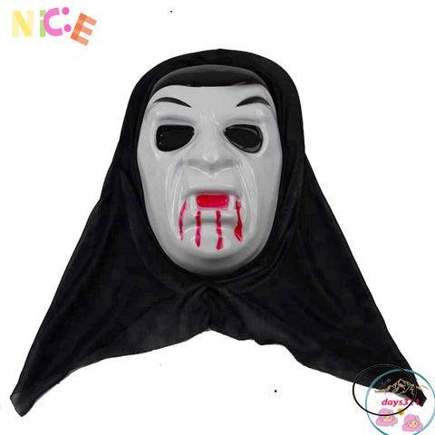 Bộ trang phục ma cà rồng đỏ đen với mặt nạ - Cosplay Halloween ấn tượng cho tín đồ công nghệ và người yêu phim kinh dị