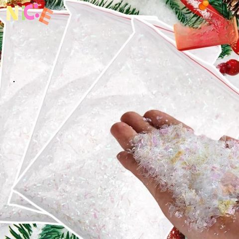 Bột Tuyết Giả LTBLBY 20/100g - Trang Trí Giáng Sinh Màu Trắng Tinh Khôi, Thiết Kế Cảnh Quan Tuyết Nhân Tạo Huyền Ảo