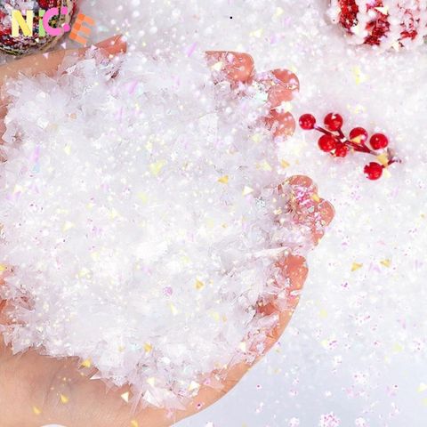 Bột Tuyết Giả LTBLBY 20/100g - Trang Trí Giáng Sinh Màu Trắng Tinh Khôi, Thiết Kế Cảnh Quan Tuyết Nhân Tạo Huyền Ảo