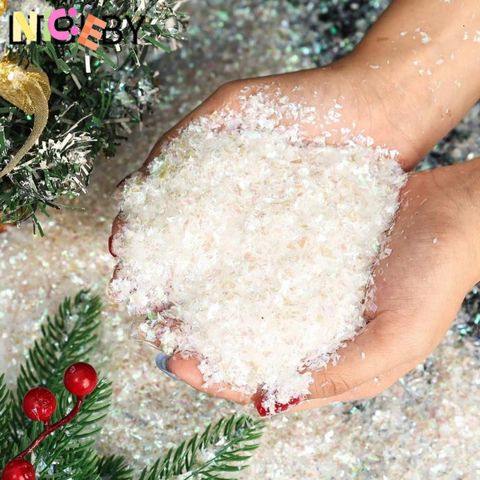 Bột Tuyết Giả LTBLBY 20/100g - Trang Trí Giáng Sinh Màu Trắng Tinh Khôi, Thiết Kế Cảnh Quan Tuyết Nhân Tạo Huyền Ảo