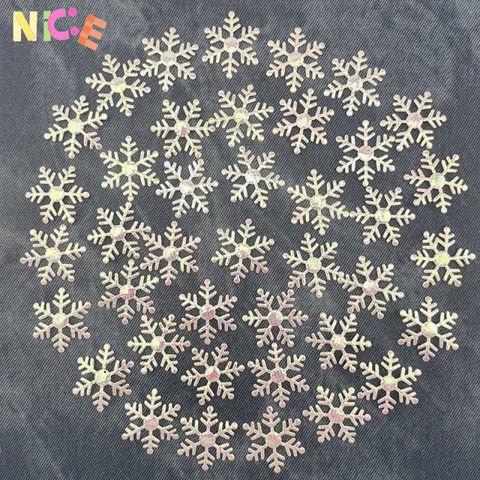 Gói 200 Bông Tuyết Nhân Tạo 3cm - Trang Trí Giáng Sinh và Tiệc Cưới Đẹp Mắt, Phụ Kiện Cây Thông Noel Ấm Cúng