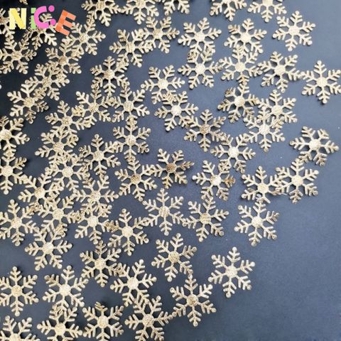 Gói 200 Bông Tuyết Nhân Tạo 3cm - Trang Trí Giáng Sinh và Tiệc Cưới Đẹp Mắt, Phụ Kiện Cây Thông Noel Ấm Cúng