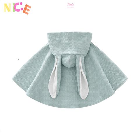 Áo Choàng Chống Nắng Tai Thỏ Hinata AC001 - Áo Khoác Bảo Vệ Cho Bé Ngày Hè - Chất Liệu Cotton Nhẹ, Thiết Kế Dễ Thương, Nhiều Màu Sắc