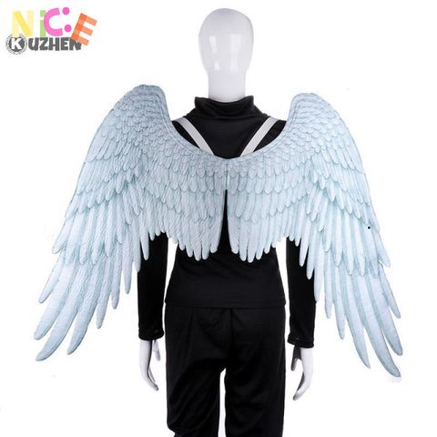 Cánh Thiên Thần Đen Cosplay Halloween - Bộ Cánh Angel Wings Cho Ngày Hội - Phụ Kiện Thời Trang Nổi Bật