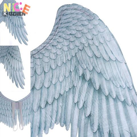 Cánh Thiên Thần Đen Cosplay Halloween - Bộ Cánh Angel Wings Cho Ngày Hội - Phụ Kiện Thời Trang Nổi Bật