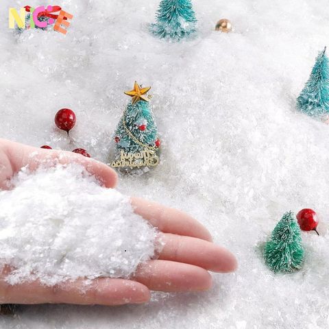 Bột Tuyết Nhân Tạo URJUMPEA 100g - Trang Trí Giáng Sinh Mùa Đông - Bông Tuyết Giả Trắng Đẹp Cho DIY và Trang Trí Nhà Cửa