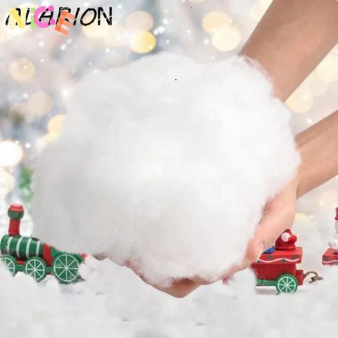 Bông Tuyết Nhân Tạo ALARION - Đạo Cụ Trang Trí Giáng Sinh Tái Sử Dụng, Nhiều Kích Cỡ 20/50/100/200g, Thêm Không Gian Ấm Cúng Mùa Đông