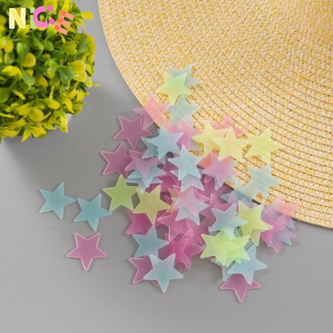 Bộ Ngôi Sao Phát Sáng Dán Tường - 90-100 Hình Trang Trí Đêm Lung Linh Cho Phòng Khách, Phòng Ngủ và Tiệc Tùng ✨🌟