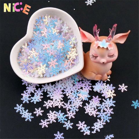 Bông Tuyết Nhựa Nhân Tạo Trang Trí Giáng Sinh - Kích Thước 1,5-3cm, Hộp 1000 Chiếc, Hoàn Hảo Cho Các Dịp Lễ Hội & DIY