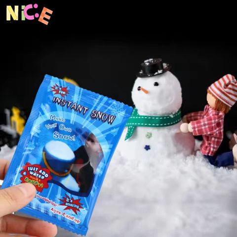 Bột Tuyết Giả 15ml - Trang Trí Giáng Sinh Lấp Lánh Tại Nhà, Giúp Tạo Không Gian Lễ Hội Lung Linh và Đầy Phép Màu