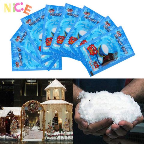 Bột Tuyết Giả 15ml - Trang Trí Giáng Sinh Lấp Lánh Tại Nhà, Giúp Tạo Không Gian Lễ Hội Lung Linh và Đầy Phép Màu