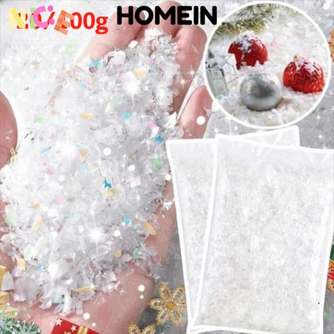 Bột Tuyết Nhân Tạo HOMEIN 20g/100g - Trang Trí Giáng Sinh Mùa Đông Với Bông Tuyết Lông Tơ - Phong Cảnh Tuyết Giả Sáng Tạo