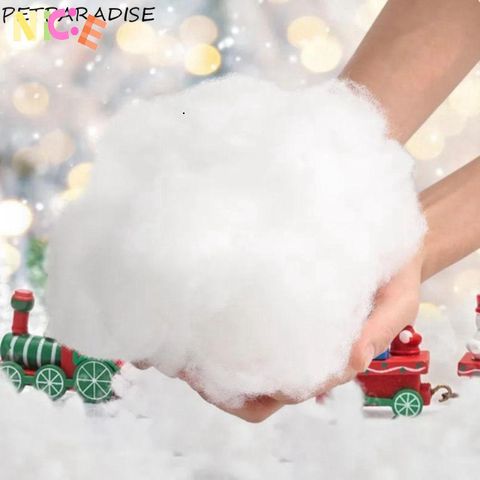Tuyết Nhân Tạo Giáng Sinh PETPARADISE 20-200g - Trang Trí Tiệc Lông Tơ Tái Sử Dụng, Tạo Không Khí Ấm Áp Mùa Lễ Hội