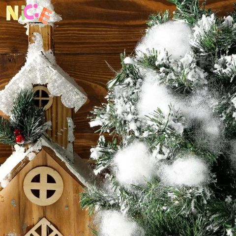 Tuyết Nhân Tạo Giáng Sinh PETPARADISE 20-200g - Trang Trí Tiệc Lông Tơ Tái Sử Dụng, Tạo Không Khí Ấm Áp Mùa Lễ Hội