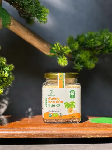 Combo Gia Vị Hữu Cơ Dành Cho Bé Ăn Dặm - Nước Tương, Đường, Mật Hoa Dừa Sokfarm - Thực Phẩm An Toàn, Nguyên Liệu Tự Nhiên