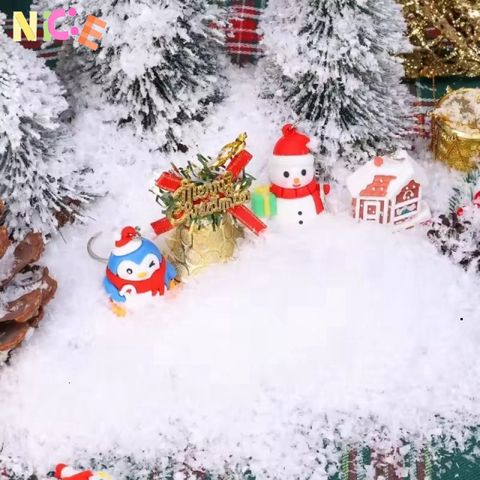 200g Bột Tuyết Nhân Tạo Trang Trí Cây Giáng Sinh - Tuyết Giả Chất Liệu PET Đẹp Mắt Cho Mùa Lễ Hội