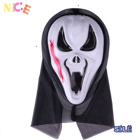 Bộ Trang Phục Vô Diện Halloween - Áo Choàng Đen & Mặt Nạ Nhân Vật Anime Huyền Bí, Nhiều Kích Thước Cho Trẻ Em & Người Lớn