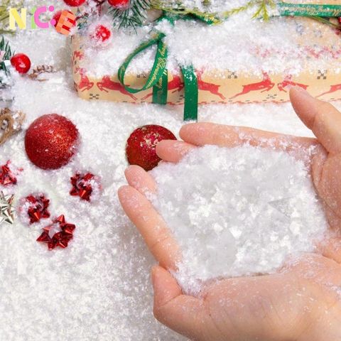 Bột Tuyết Giả Wattle 20/100g - Trang Trí Bông Tuyết DIY Rực Rỡ Cho Giáng Sinh Và Dịp Lễ Mùa Đông