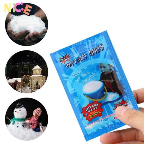 Bột Tuyết Giả Lấp Lánh 15ml - Trang Trí Giáng Sinh Thủ Công, Tạo Không Gian Lễ Hội Lung Linh và Ấm Áp