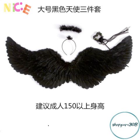Cánh Thiên Thần Huyền Bí Cho Bé Gái - Phụ Kiện Halloween & Giáng Sinh Đẹp - Size Nhỏ, Vừa, Lớn, Quà Tặng Thú Vị