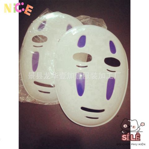 Bộ Trang Phục Hóa Trang Huyền Bí: Áo Choàng Đen & Mặt Nạ Vô Diện Cho Trẻ Em và Người Lớn - VBJ80 SZIPPER