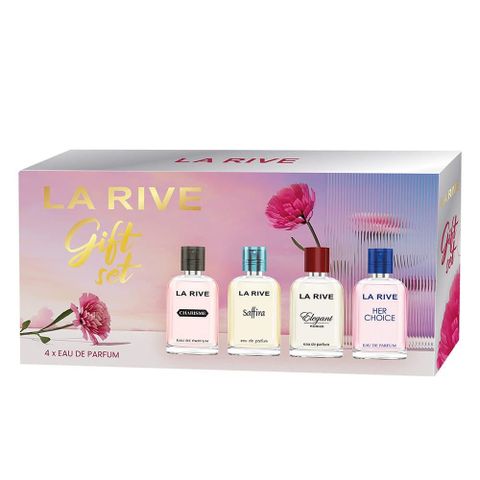 Bộ quà tặng nước hoa La Rive 4 chai Eau de Parfum (30ml/chai) - Gợi ý hoàn hảo cho phái đẹp, hàng Pháp chất lượng cao