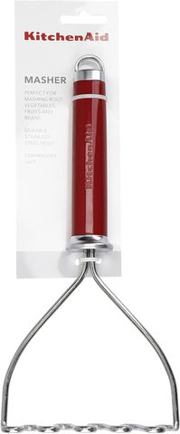 Dụng Cụ Nghiền Khoai Tây KitchenAid KAG008OHERE Màu Đỏ - Thép Không Gỉ, Tay Cầm Thoải Mái, Dễ Dàng Vệ Sinh, Dụng Cụ Nhà Bếp Tiện Ích