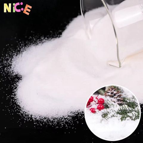 Bột Tuyết Giả Giáng Sinh 100g - Tạo Không Gian Lễ Hội Tuyệt Đẹp Với Bông Tuyết DIY - Trang Trí Mùa Đông Thú Vị