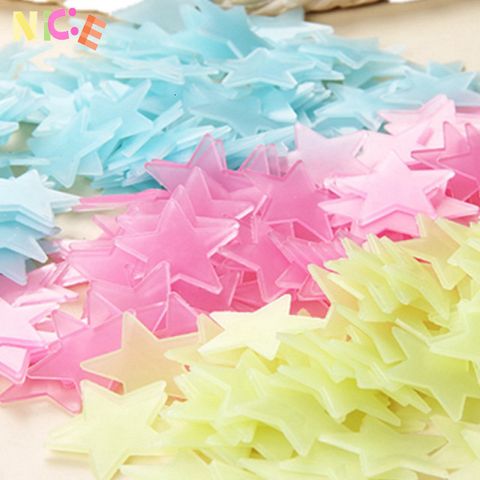 Gói 100 Ngôi Sao Lân Tinh Dạ Quang Phát Sáng Để Dán Tường - Trang Trí Độc Đáo Cho Không Gian Sống Của Bạn