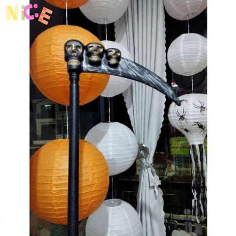 Bộ trang phục Halloween Thần Chết - Áo choàng, mặt nạ & lưỡi hái đáng sợ - Đồ hóa trang cho bữa tiệc Halloween ấn tượng