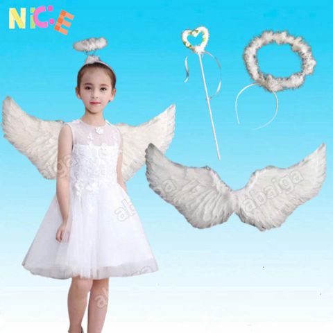 Bộ Phụ Kiện Hóa Trang Halloween - Cánh Quỷ Đen, Vòng Đầu Sừng Đỏ & Cây 3 Chĩa Ma Quái, Hóa Trang Ma Mị, Phụ Kiện Thời Trang Halloween 2023