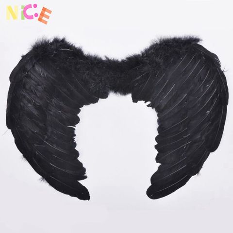 Cánh Thiên Thần Cosplay Halloween Đen Trắng Hồng - Phụ Kiện Hóa Trang Lễ Hội Cho Trẻ Em và Người Lớn