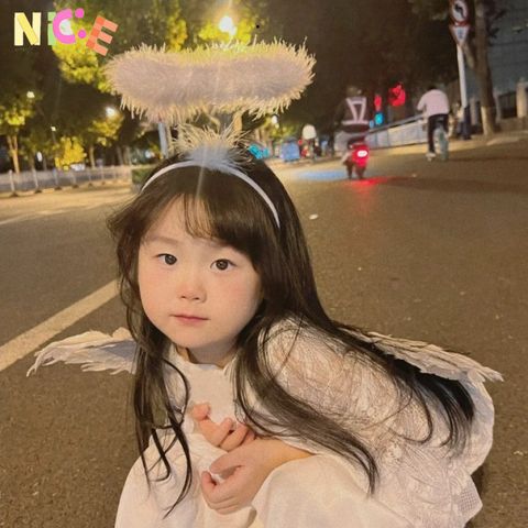 Bộ Cánh Thiên Thần Lông Vũ - Phụ Kiện Hóa Trang Độc Đáo cho Trung Thu, Halloween và Tết Nguyên Đán, Quà Tặng Thú Vị